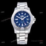 (GF) Best Breitling Avenger 43mm Blue Dial Stainless Steel Swiss Watch